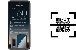 Wie lese ich QR-Codes auf einem HiSense H60 Zoom?