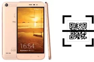 Wie lese ich QR-Codes auf einem HiSense Infinity Faith?