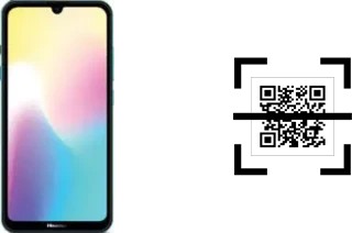 Wie lese ich QR-Codes auf einem HiSense Infinity H30 Lite?