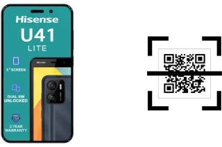 Wie lese ich QR-Codes auf einem HiSense U41 Lite?