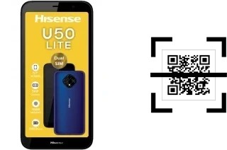 Wie lese ich QR-Codes auf einem HiSense U50 Lite?