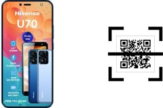 Wie lese ich QR-Codes auf einem HiSense U70?