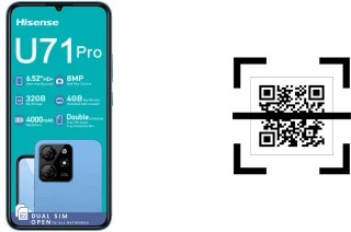 Wie lese ich QR-Codes auf einem HiSense U71 Pro?