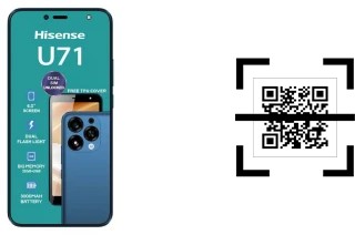 Wie lese ich QR-Codes auf einem HiSense U71?