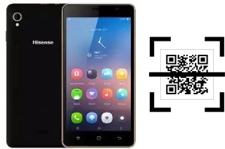 Wie lese ich QR-Codes auf einem HiSense U972?