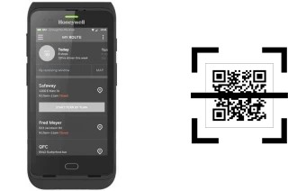 Wie lese ich QR-Codes auf einem Honeywell CT40?