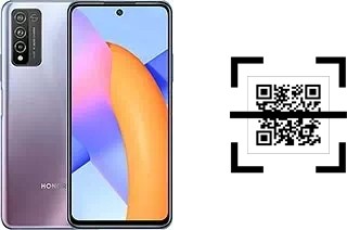 Wie lese ich QR-Codes auf einem Honor 10X Lite?