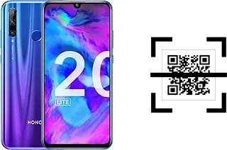 Wie lese ich QR-Codes auf einem Honor 20 lite?