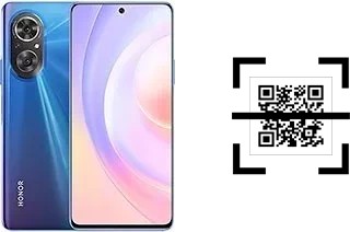 Wie lese ich QR-Codes auf einem Honor 50 SE?