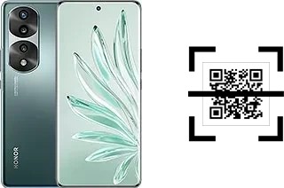 Wie lese ich QR-Codes auf einem Honor 70 Pro+?