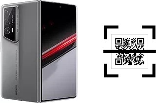 Wie lese ich QR-Codes auf einem Honor Magic V2 RSR Porsche Design?