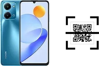 Wie lese ich QR-Codes auf einem Honor Play7T?