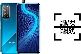 Wie lese ich QR-Codes auf einem Honor X10 5G?