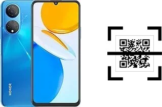 Wie lese ich QR-Codes auf einem Honor X7?