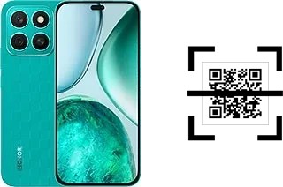 Wie lese ich QR-Codes auf einem Honor X8c?