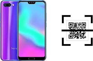 Wie lese ich QR-Codes auf einem Honor 10?