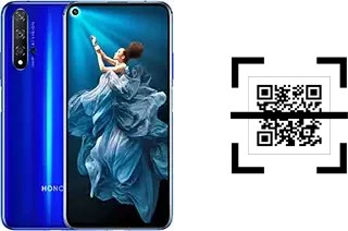 Wie lese ich QR-Codes auf einem Honor 20?