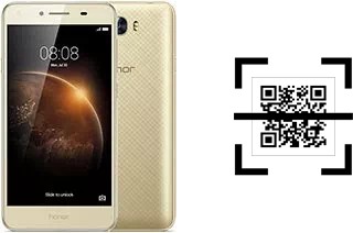 Wie lese ich QR-Codes auf einem Honor 5A?