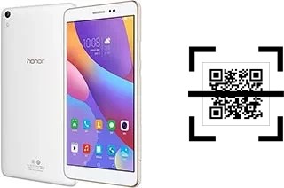 Wie lese ich QR-Codes auf einem Honor Pad 2?