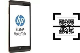 Wie lese ich QR-Codes auf einem HP Slate6 VoiceTab?