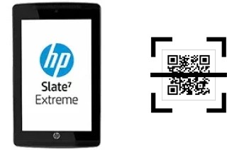 Wie lese ich QR-Codes auf einem HP Slate7 Extreme?