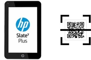 Wie lese ich QR-Codes auf einem HP Slate7 Plus?