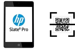 Wie lese ich QR-Codes auf einem HP Slate8 Pro?