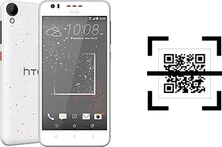 Wie lese ich QR-Codes auf einem HTC Desire 825?