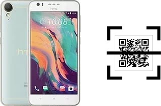 Wie lese ich QR-Codes auf einem HTC Desire 10 Lifestyle?