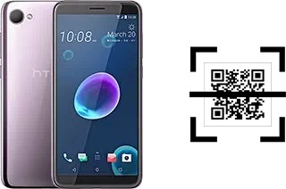 Wie lese ich QR-Codes auf einem HTC Desire 12?