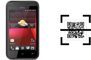 Wie lese ich QR-Codes auf einem HTC Desire 200?