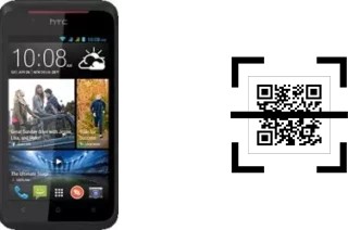 Wie lese ich QR-Codes auf einem HTC Desire 210?