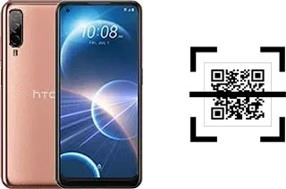 Wie lese ich QR-Codes auf einem HTC Desire 22 Pro?