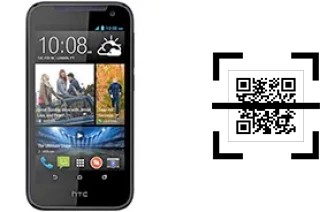 Wie lese ich QR-Codes auf einem HTC Desire 310?