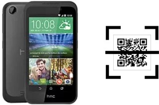 Wie lese ich QR-Codes auf einem HTC Desire 320?