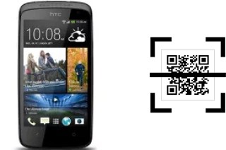 Wie lese ich QR-Codes auf einem HTC Desire 500?