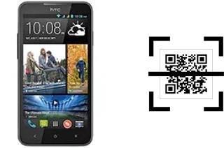 Wie lese ich QR-Codes auf einem HTC Desire 516?