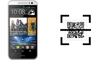 Wie lese ich QR-Codes auf einem HTC Desire 616 dual sim?