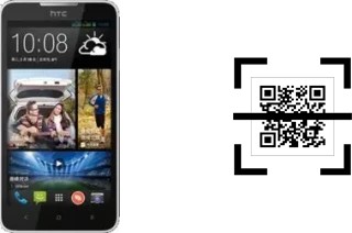 Wie lese ich QR-Codes auf einem HTC Desire 616?