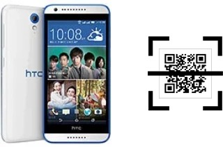 Wie lese ich QR-Codes auf einem HTC Desire 620?