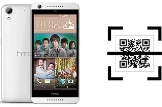 Wie lese ich QR-Codes auf einem HTC Desire 626?