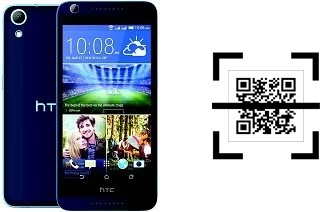 Wie lese ich QR-Codes auf einem HTC Desire 626G+?