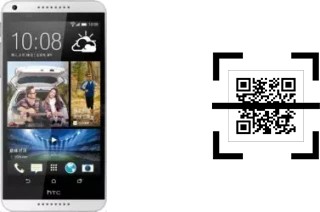 Wie lese ich QR-Codes auf einem HTC Desire 816 Dual?