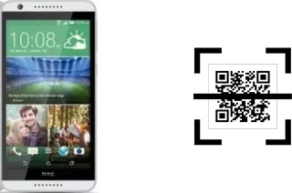 Wie lese ich QR-Codes auf einem HTC Desire 820s?