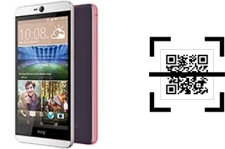 Wie lese ich QR-Codes auf einem HTC Desire 826 dual sim?