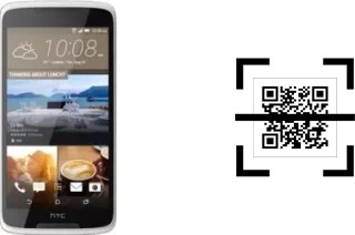 Wie lese ich QR-Codes auf einem HTC Desire 828?