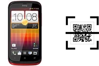 Wie lese ich QR-Codes auf einem HTC Desire Q?