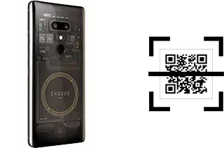 Wie lese ich QR-Codes auf einem HTC Exodus 1?