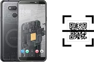 Wie lese ich QR-Codes auf einem HTC Exodus 1s?