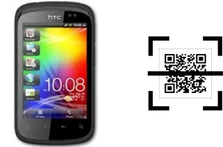 Wie lese ich QR-Codes auf einem HTC Explorer?